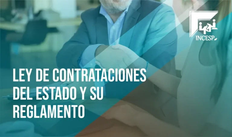 Ley De Contrataciones Del Estado Y Su Reglamento